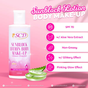 My Store shimmering sunblock lotion in a sleek bottle, showcasing its reflective texture and vibrant packaging.